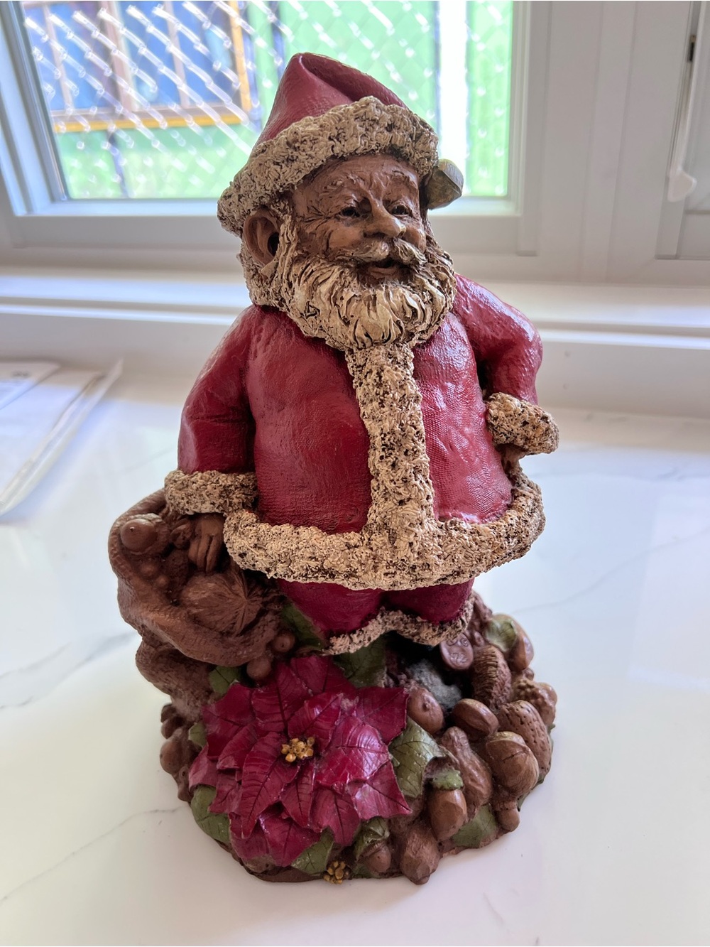Vintage Tom Clark Santa Claus Gnome Cairn Studio Art Pottery Christmas Decor